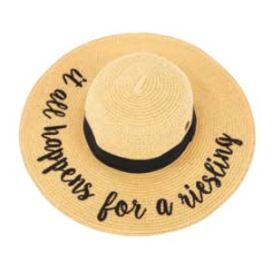 MCST2017WSIAHNATBLK 300x300 - Modinno Collection - Sun Hat - It All Happens for a Riesling