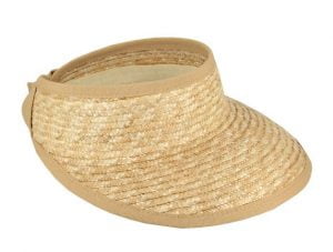 Flechet CEF 61 – 100% straw visor   for Women -Beige