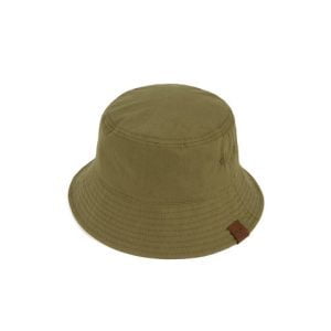 bk 3906 olive 300x300 - Solid cotton bucket hat, Olive