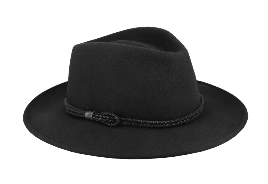 Flechet 2HS129 – Wool Felt Fedora With Twisted Band - Image 2