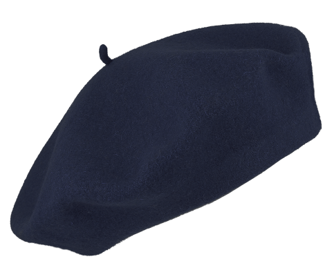Flechet 2HS176 – 100% wool beret-for women (Navy)
