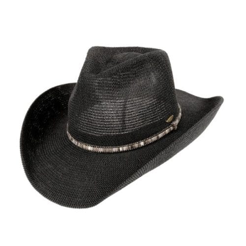 Modinno Collection CBC-0144 Knit Cowboy Hat with Multi Coloured Band