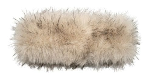CC HWE-0107 Two Tone Long Fur Headwrap